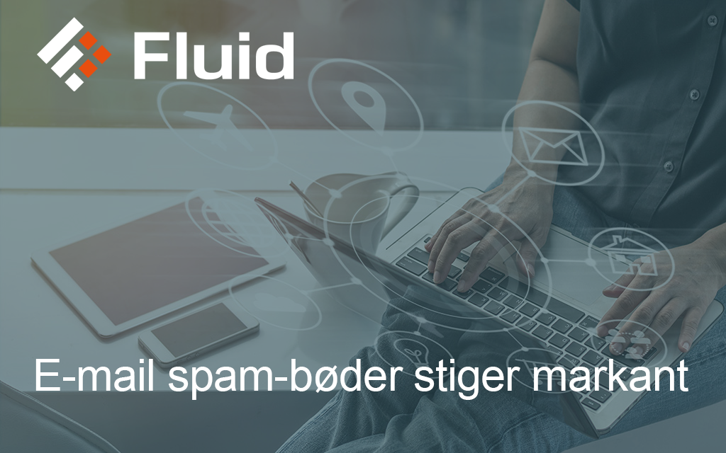 E-mail spam-bøder stiger markant